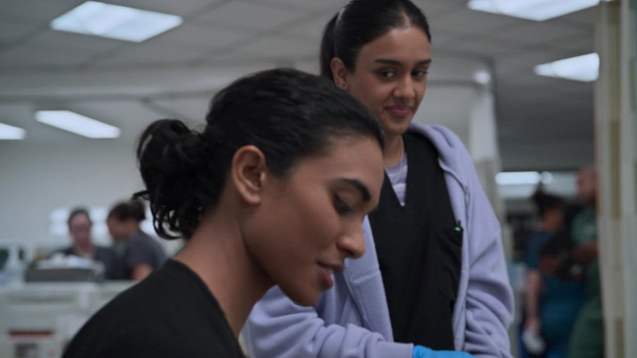Residents working at the emergency department hub